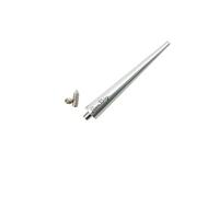 Simoni Racing Antenna autoradio ASR/04 Stelo AM/FM 10,5 cm Alluminio con viti filettate M4 M5 M6