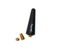 Simoni Racing ASR/18 Antenna Auto Corta, Antenna Radio Auto 5 cm, Antenna Auto Universale, Nero