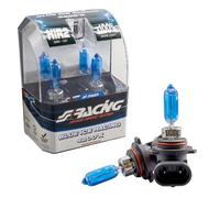 Kit 2 Lampade Effetto XENON Luce Bianca 12V HIR2 55W 4200K Blu Ice Simoni Racing