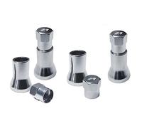 Set 4 cappucci coprivalvola ruote Simoni Racing Chrome