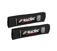 Kit 2 copricintura sicurezza sportivo Simoni Racing microfibra nera CC2/N-V