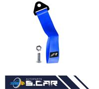 SIMONI RACING Cinghia Di Traino Fino A 3000 Kg 28cm Con Staffa In Acciaio Blu