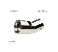 Simoni Racing codino codolino marmitta Terminale rotondo regolabile acciaio inox