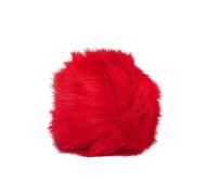 Simoni Racing Copripomello Fluffy Fur rosso