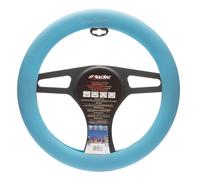 Coprivolante Auto Universale Soft Sil Blue Grey Diametro 35-40cm Simoni Racing
