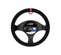 Coprivolante Auto Universale Carrera Look Red Diametro 37-39cm Simoni Racing
