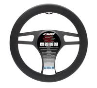 Coprivolante auto diametro 35-40cm Simoni Racing silicone nero soft touch