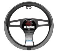 Simoni Racing CVT/43GR Coprivolante Tidy Grey Universale, in Ecopelle, Colore Grigio e Nero Diametro 37-39 cm