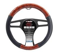 SIMONI RACING CVT/78 Coprivolante Universale Diametro 37-39 cm, in Pelle PU e Radica Look