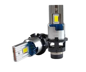 SIMONI RACING D2SR Kit 2 Lampadine D2S/D2R LED - 6500K Bianco - Kit di Conversione Faro LED, Canbus Compatibile con centralina Xeno Originale