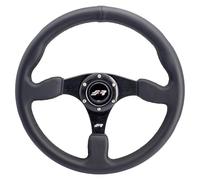 Volante sportivo eco-pelle nero 350mm Simoni Racing Defender 35