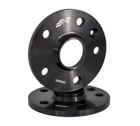 Simoni Racing DR095N Kit 2 distanziali in Alluminio Nero 10 mm 5x112 Centraggio 57,1