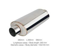 Silenziatore universale id 63mm