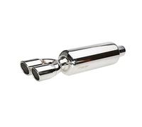Simoni Racing ESR661 Marmitta Sportiva Double Esxpress Universale, in Inox