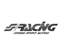 Simoni Racing Fascia parabrezza carbon look 85x20 cm