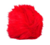 Cover universale copri pomello cambio Simoni Racing pelliccia ecologica rossa