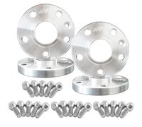 Simoni Racing Kit 4 Distanziali Ruota per Jeep Renegade e Compass, 17,5 mm Anteriori e 20 mm Posteriori, con 20 Bulloni Conici M12x1.25 50 mm