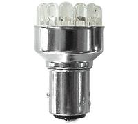 Simoni Racing L19/RW Lampadina Ba15d a led, Led bianchi