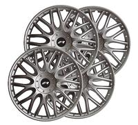Simoni Racing ORD/13, Set 4 Copricerchi universali Orden da 13" pollici, Copriruota auto Grigio Silver