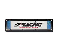 Portatarga posteriore nero