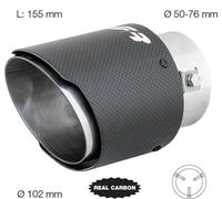 Simoni Racing Scarico Marmitta Terminale rotondo carbonio & inox-TRX/98C