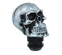 Pomello cambio universale Simoni Racing Skeletor cromato teschio con occhi neri