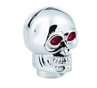 Simoni Racing SKE/X Pomello Skeletor per Leva Cambio, Universale per Auto, Pomello Teschio cromato con occhi rossi