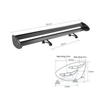 Simoni Racing Spoiler da baule ala doppia Compact F1