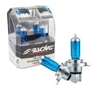 H4 Super Plasma White alogena 2 pezzi 750 lm 4600°K 60-55W 12V