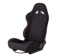 Sedile sportivo reclinabile Simoni Racing Max tessuto nero