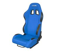 Sedile sportivo reclinabile Simoni Racing Jenson in tessuto jacquard blu