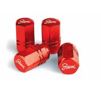 Simoni Racing Tappi Cappucci Valvola Coprivalvola Ruota Exagonal Rossi CAPS2/R