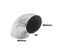 Simoni racing TC60 Raccordo curva 90° scarico auto Ø60 mm in acciaio