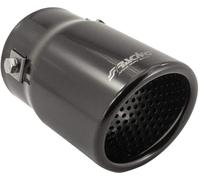 Simoni Racing Terminale Scarico in Acciaio Inox Dritto e Inclinato Nero TRX21N