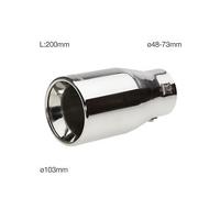 Simoni Racing TRX/25 Terminale Rotondo inox -