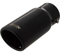 Simoni Racing TRX01N Terminale di Scarico Inclinato Rotondo Acciaio Inox Nero