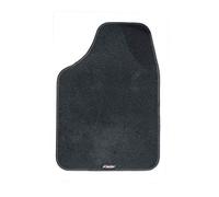 Simoni Racing TSB Tappetino Auto Anteriore Lato Guida Singolo in Moquette Nera Modello B, 68x47 cm, Fondo Antiscivolo, Bordo Nero, Universale per Oltre 100 Modelli Auto