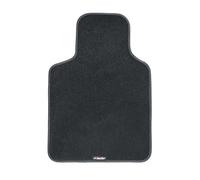 Simoni Racing TSE Modello E Tappetino Auto Anteriore Lato Guida, Tappetino Singolo in Moquette Nera, Bordo Nero