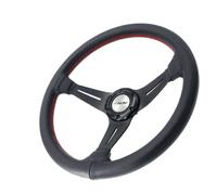 Simoni Racing CLASS Volante in Vera Pelle, Nero