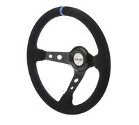 Volante sportivo a calice camoscio nero 350mm Simoni Racing Shakedown