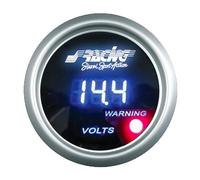 Simoni Racing Voltmetro Digitale Retroilluminato Sfondo nero Digital Line