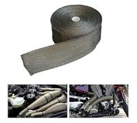 Simoni Racing WK1 Kit Nastro Termico per Wrapping Collettori o Componenti Motore, Benda Termoisolante in Fibra di Titanio Lunghezza 15,24 mt per Vano Motore Tubi di Scarico