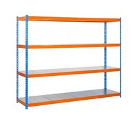 SimonRack 8435104946657 Scaffale Medio carico, Azzurro/Arancione/galvanizzato