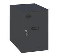 SimonRack Armadietto Metallico Piccolo; Armadio Metallico per Archiviazione, Armadio Multiuso, 475x300x500 mm, Antracite - Simonlocker