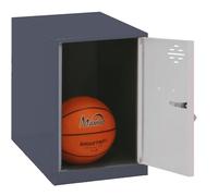 SimonRack Armadietto Metallico Piccolo; Armadio Metallico per Archiviazione, Armadio Multiuso, 475x300x500 mm, Antracite/Grigio - Simonlocker