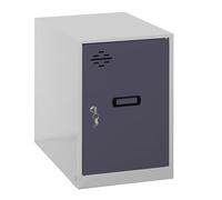 SimonRack Armadietto Metallico Piccolo; Armadio Metallico per Archiviazione, Armadio Multiuso, 475x300x500 mm, Grigio/Antracite - Simonlocker