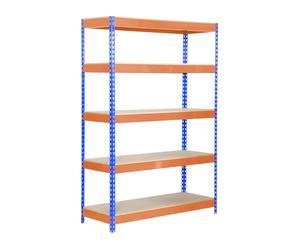 Simonrack bricoforte - Kit chipboard1206 - 5 Blu Arancione Legno