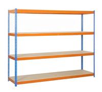 Simonrack ecoforte 1204 - 4 - Kit Plywood Blu Arancione Legno
