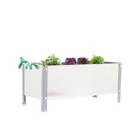 Simonrack Orto urbano Urban Garden grigio/zincato 410x1200x400 mm - Orto - Orto in casa - Vaso metallico 150 kg di capacità