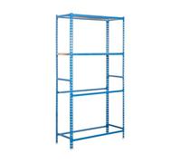 Simonrack simongarage megaplus 4/400 Kit di scaffale blu/galvanizzato
